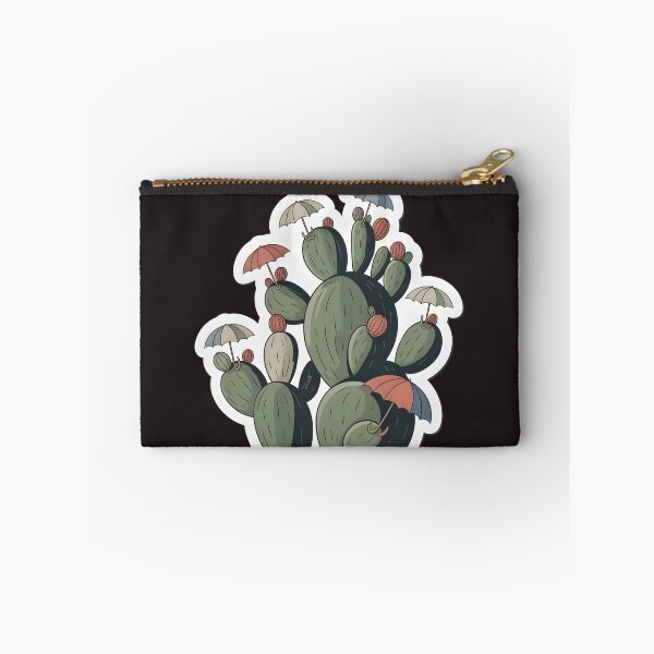Item preview, Umbrella Bloom Cactus Minimal Sticker Design designed and sold by Naviora.