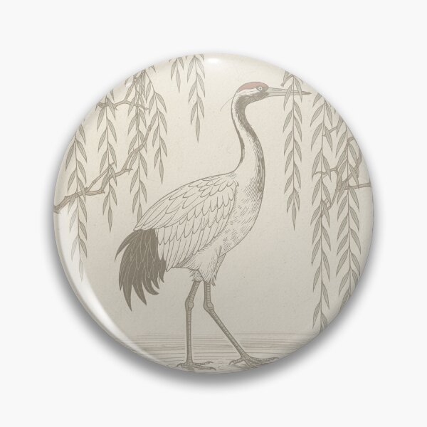 Item preview, Art Nouveau Crane Among Willows Decorative Print designed and sold by PictorialWhimsy.