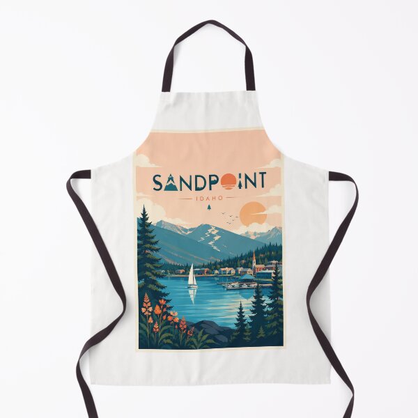 Item preview, Sandpoint Idaho Lake Pend Oreille and Selkirk Mountains Scenic View designed and sold by Places On Earth.