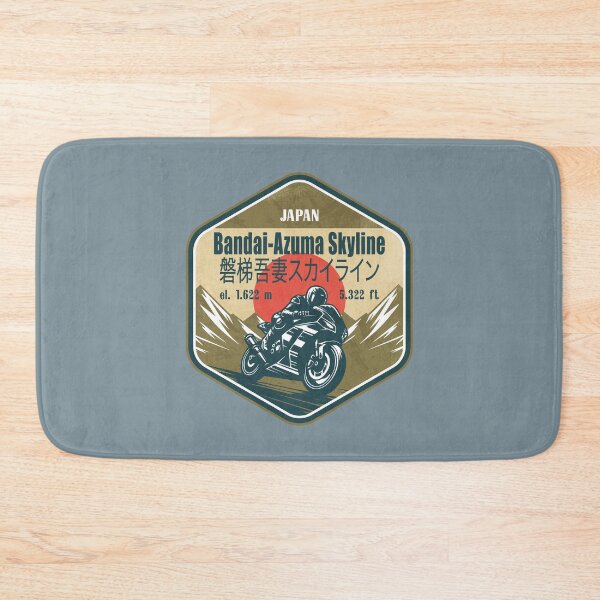 Item preview, Bandai Azuma Skyline Japan Biker Badge designed and sold by CynthiaGraphics.