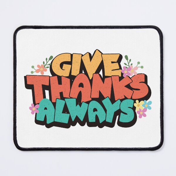 Item preview, Give Thanks Always – Daily Christian Encouragement designed and sold by Verse & Vibes.