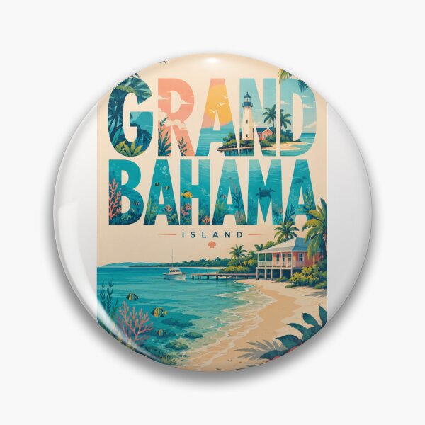 Item preview, Grand Bahama Island Freeport Lucaya and Bahamas Coastal Paradise designed and sold by Places On Earth.