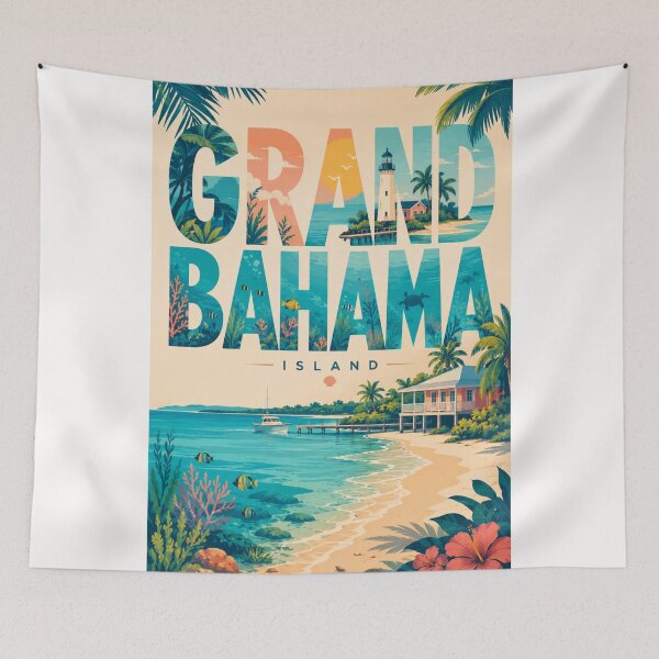 Item preview, Grand Bahama Island Freeport Lucaya and Bahamas Coastal Paradise designed and sold by Places On Earth.