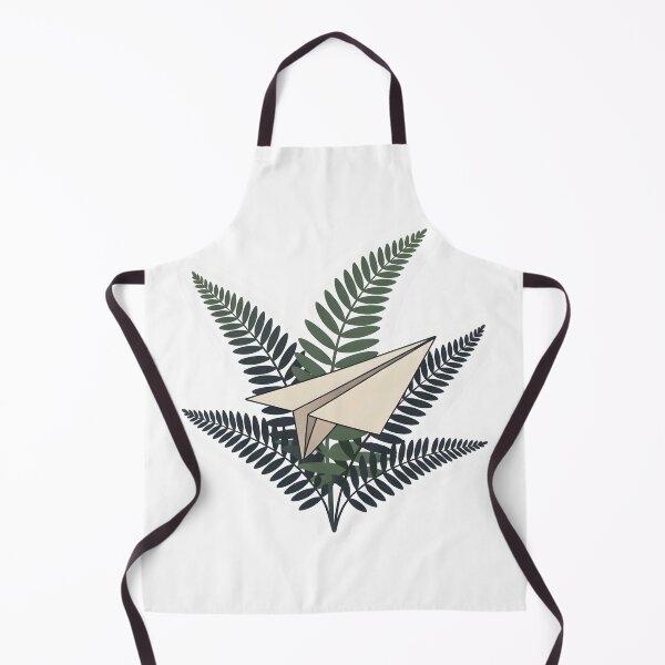 Item preview, Paper Airplane Fern Minimal Nature Illustration designed and sold by Naviora.