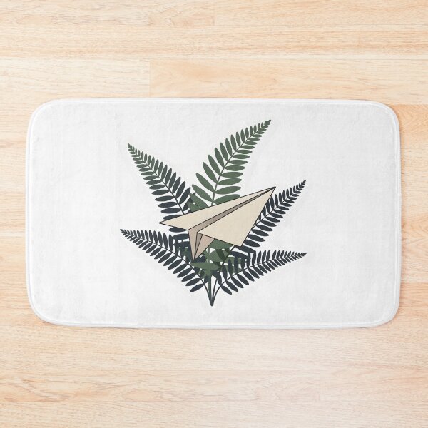 Item preview, Paper Airplane Fern Minimal Nature Illustration designed and sold by Naviora.