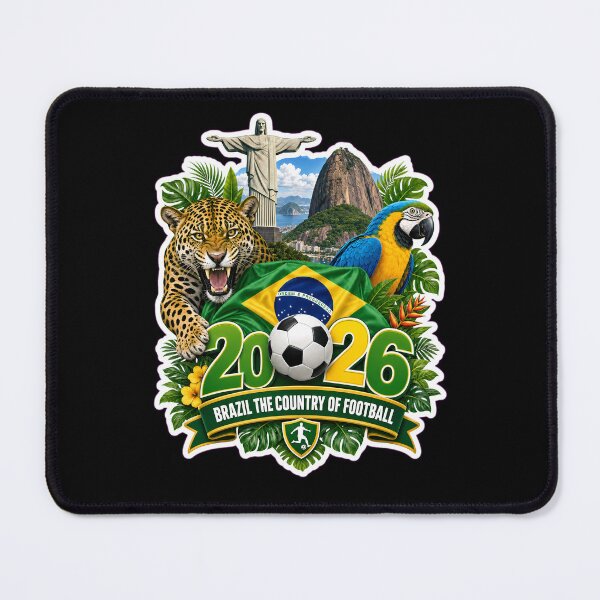 Item preview, Brazil 2026 Country of Football Design designed and sold by LuisWorks.