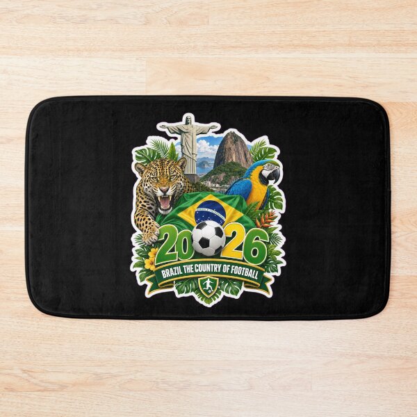 Item preview, Brazil 2026 Country of Football Design designed and sold by LuisWorks.