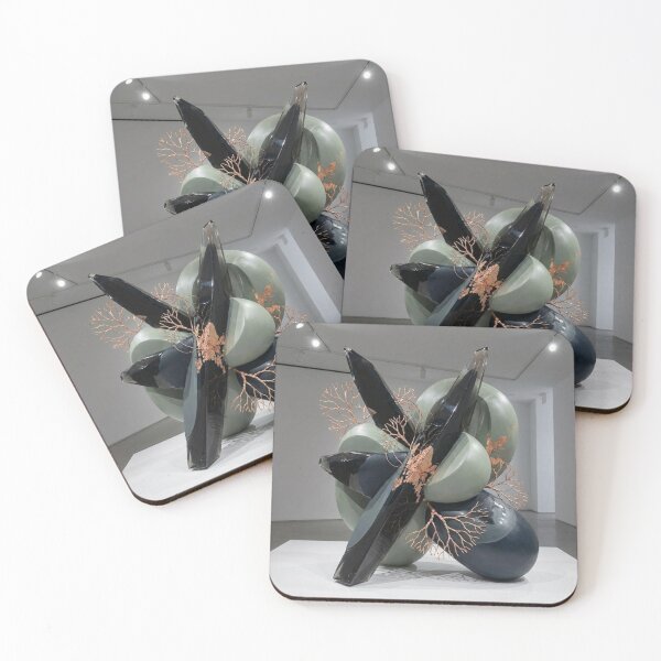 Item preview, Ethereal Obsidian: Luxury Modern Abstract Art Print designed and sold by Gifter-ly.