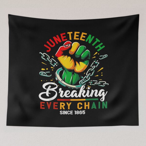 Item preview, Juneteenth Breaking Every Chain Since 1865 African American Freedom Design designed and sold by ShavonRistorin.