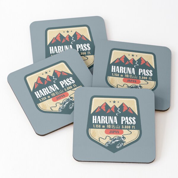 Item preview, Haruna Pass Gunma Japan Biker Badge designed and sold by CynthiaGraphics.