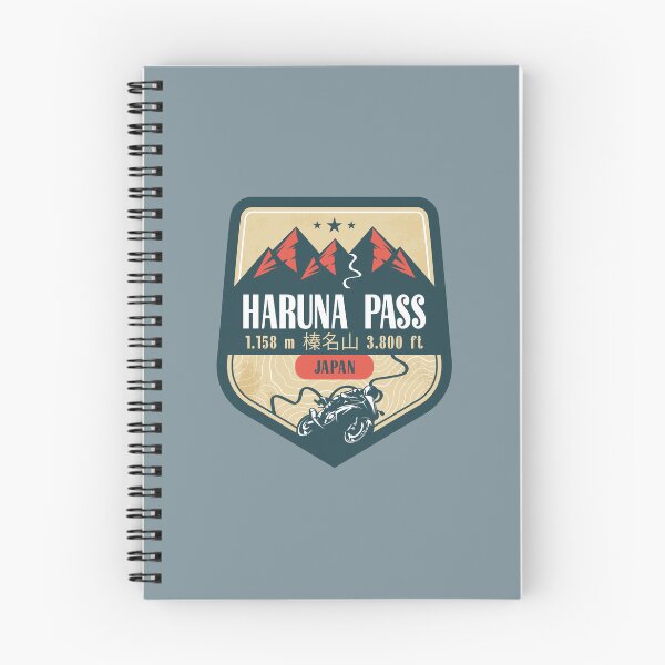 Item preview, Haruna Pass Gunma Japan Biker Badge designed and sold by CynthiaGraphics.