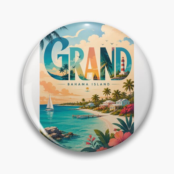 Item preview, Grand Bahama Island  Florida with Lucaya Beach designed and sold by Places On Earth.