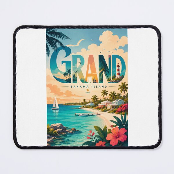Item preview, Grand Bahama Island  Florida with Lucaya Beach designed and sold by Places On Earth.