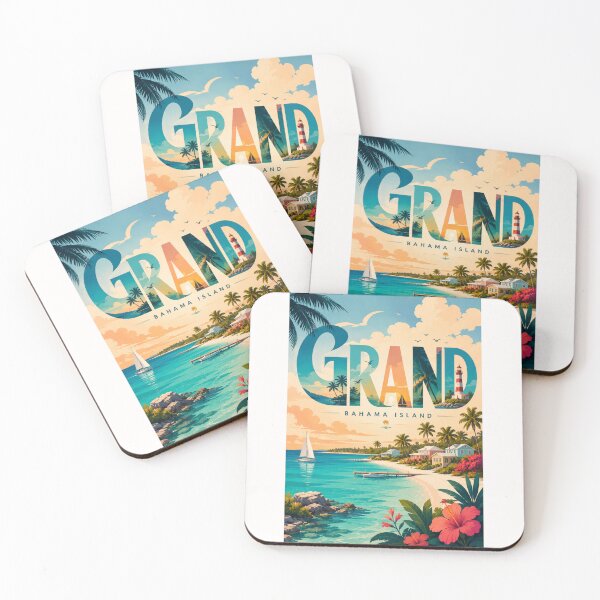 Item preview, Grand Bahama Island  Florida with Lucaya Beach designed and sold by Places On Earth.