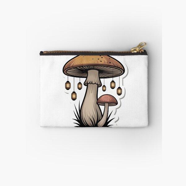Item preview, Lantern Mushroom Minimal Cottagecore Design designed and sold by Naviora.