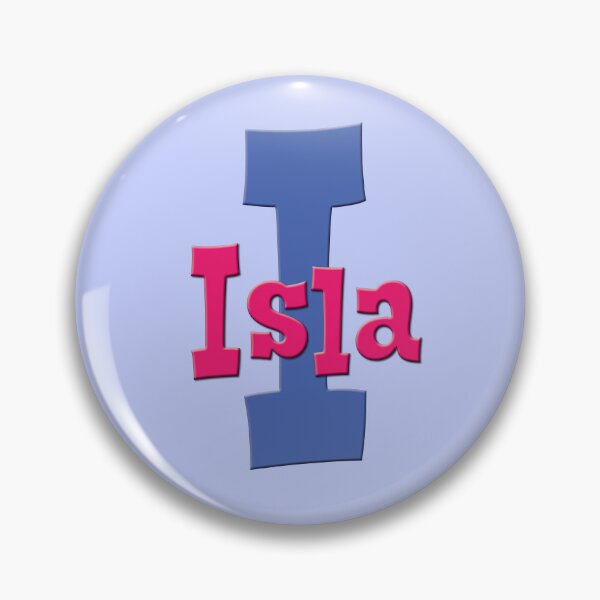 Item preview, I is for Isla, Girl's/Woman's Name and Initial  designed and sold by CharlottePlaceArt.