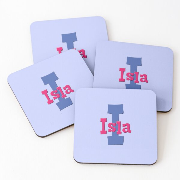 Item preview, I is for Isla, Girl's/Woman's Name and Initial  designed and sold by CharlottePlaceArt.