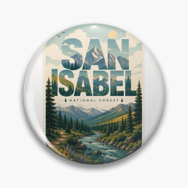 Item preview, San Isabel National Forest Colorado Rocky Mountains and Arkansas River Region designed and sold by Places On Earth.