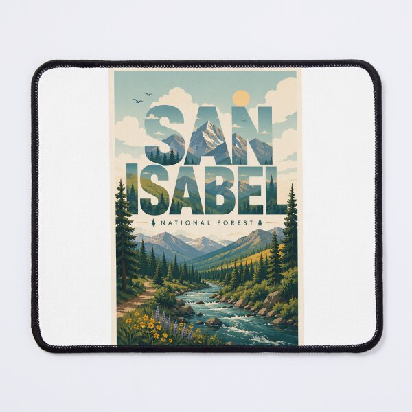 Item preview, San Isabel National Forest Colorado Rocky Mountains and Arkansas River Region designed and sold by Places On Earth.