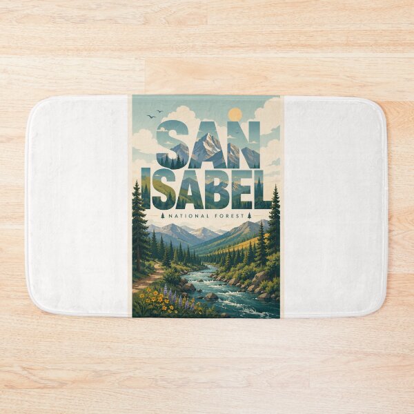 Item preview, San Isabel National Forest Colorado Rocky Mountains and Arkansas River Region designed and sold by Places On Earth.