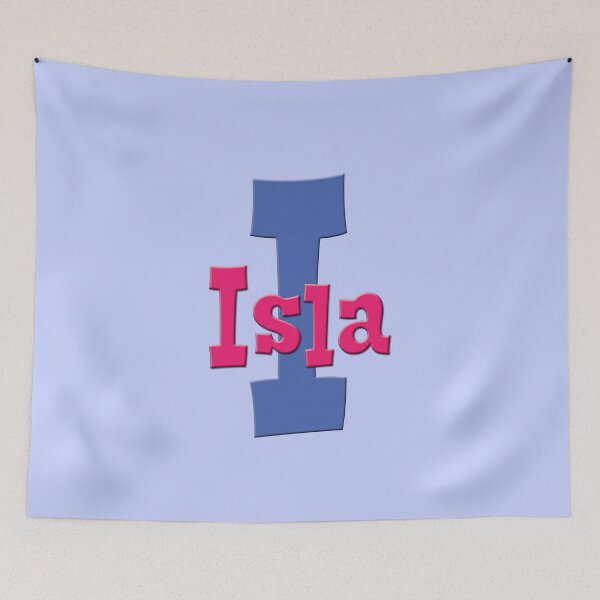 Item preview, I is for Isla, Girl's/Woman's Name and Initial  designed and sold by CharlottePlaceArt.