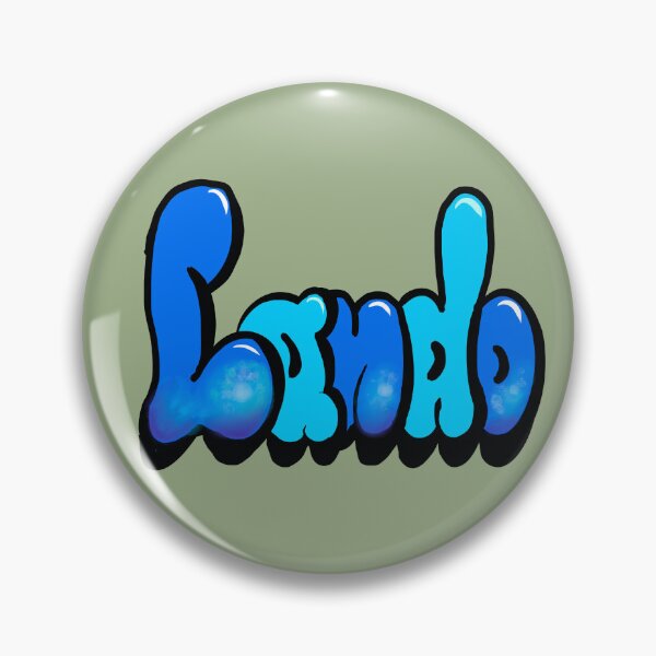 Item preview, Lando name in Blue graffiti typography The top 10 best Personalized Custom Name designed and sold by Artonmytee.