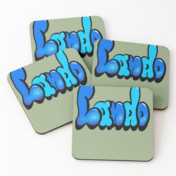 Item preview, Lando name in Blue graffiti typography The top 10 best Personalized Custom Name designed and sold by Artonmytee.