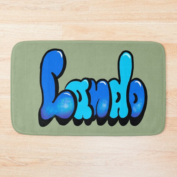 Item preview, Lando name in Blue graffiti typography The top 10 best Personalized Custom Name designed and sold by Artonmytee.