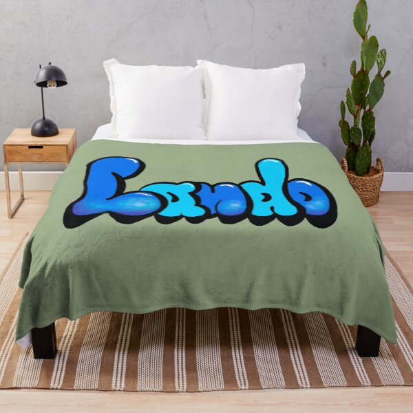 Item preview, Lando name in Blue graffiti typography The top 10 best Personalized Custom Name designed and sold by Artonmytee.