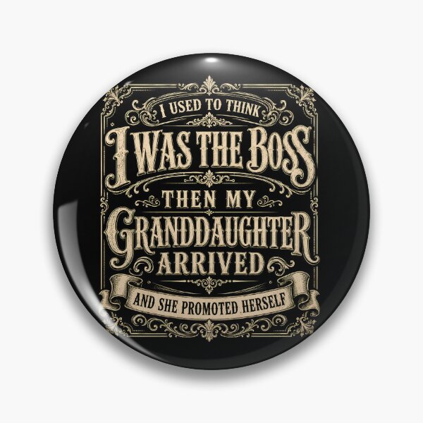 Item preview, I Used to Think I Was the Boss Then My Granddaughter Arrived Funny Grandma designed and sold by THREE LITTLE BEANS.