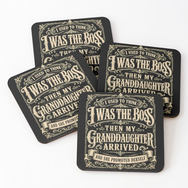 Item preview, I Used to Think I Was the Boss Then My Granddaughter Arrived Funny Grandma designed and sold by THREE LITTLE BEANS.