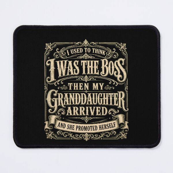 Item preview, I Used to Think I Was the Boss Then My Granddaughter Arrived Funny Grandma designed and sold by THREE LITTLE BEANS.