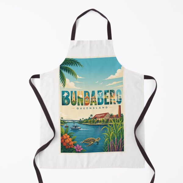 Item preview, Bundaberg Queensland Mon Repos and Coral Coast Australia designed and sold by Places On Earth.