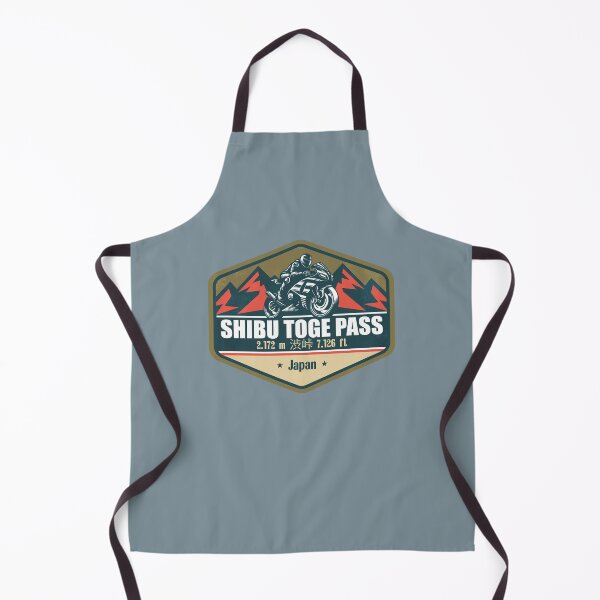 Item preview, Shibu Toge Pass Japan Alps Biker Badge designed and sold by CynthiaGraphics.