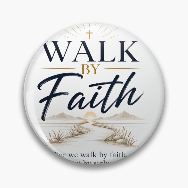 Item preview, Walk By Faith | Christian Bible Verse Design designed and sold by Jesusloverbrand.