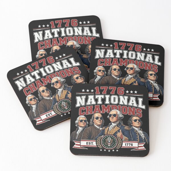 Item preview, 1776 National Champions Founding Fathers Sunglasses Retro Patriot designed and sold by haitrieuic96.