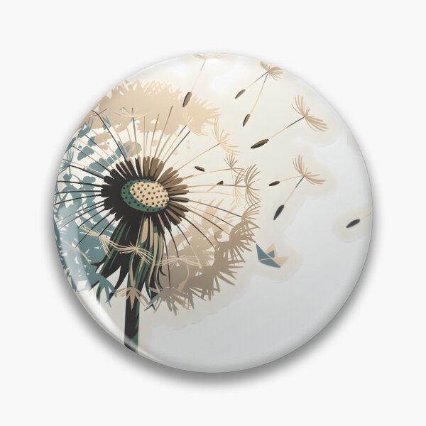Item preview, Paper Boat Dandelion Minimal Artistic Design designed and sold by Naviora.