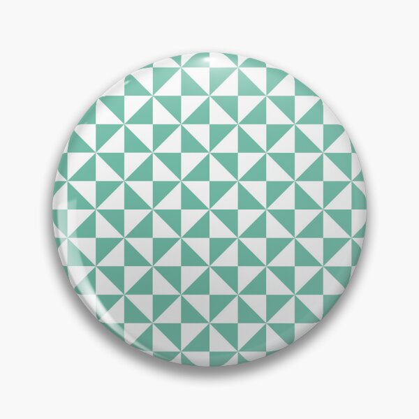 Item preview, White And Pastel Green Pinwheel Pattern designed and sold by pattern-archive.