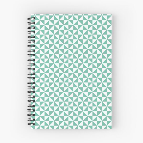 Item preview, White And Pastel Green Pinwheel Pattern designed and sold by pattern-archive.