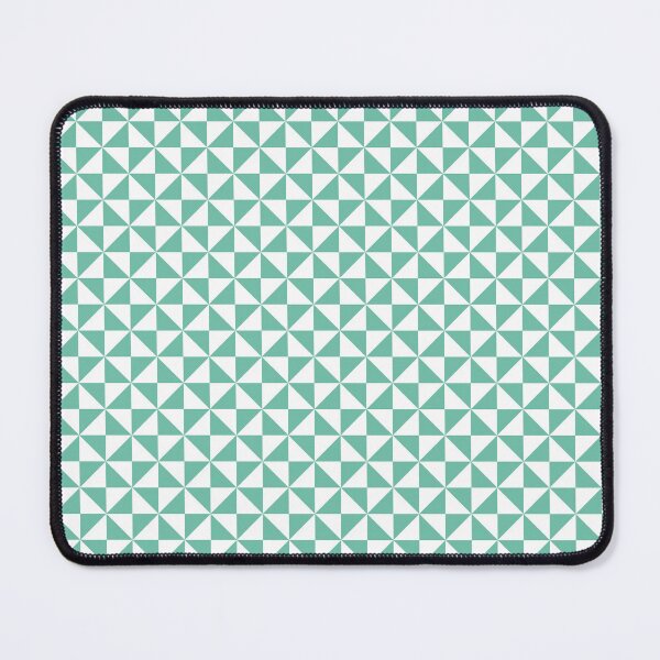 Item preview, White And Pastel Green Pinwheel Pattern designed and sold by pattern-archive.