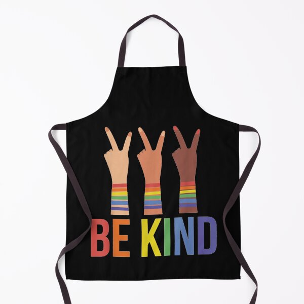 Item preview, Be Kind Rainbow Pride Peace Sign Hands LGBTQ Community Support Design designed and sold by TrevorCantela.