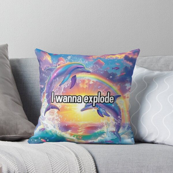 Item preview, i wanna explode meme designed and sold by CatsCritterDesigns .