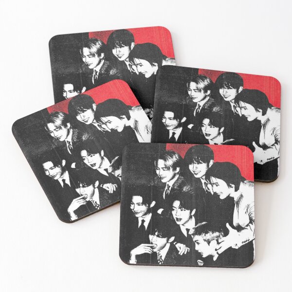 Item preview, BTS OT7 Retro Grunge Punk Rock Aesthetic Graphic designed and sold by Mooncreates7.