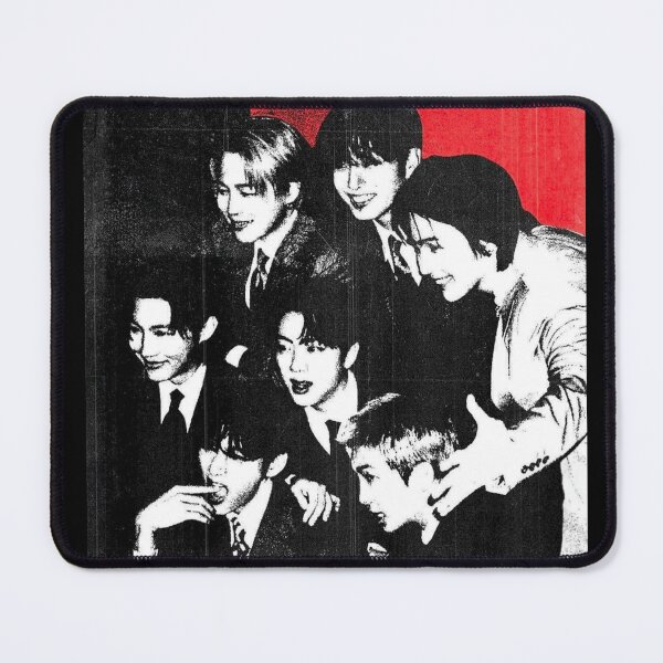 Item preview, BTS OT7 Retro Grunge Punk Rock Aesthetic Graphic designed and sold by Mooncreates7.