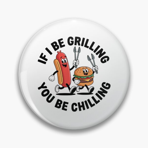 Item preview, Funny Retro BBQ Grilling Hot Dog Burger Summer barbecue hotdog designed and sold by w1ckerman.