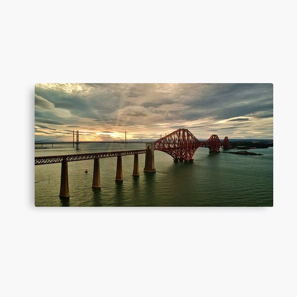 Forth Bridges Canvas Print
