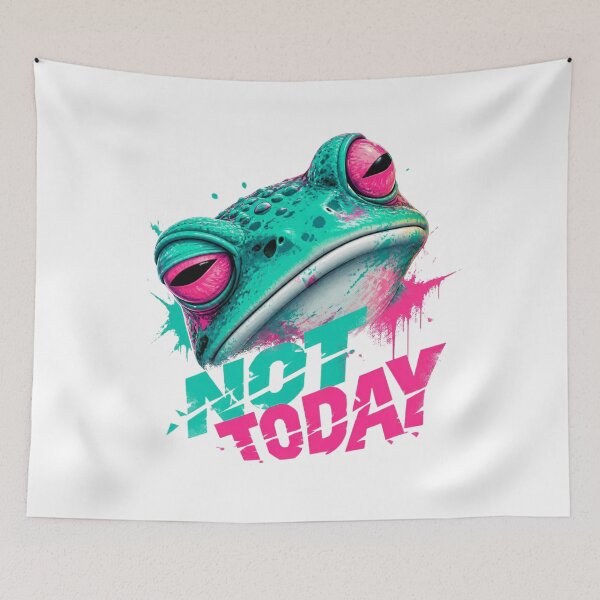 Item preview, Colorful Graffiti Frog designed and sold by CreativeTag.