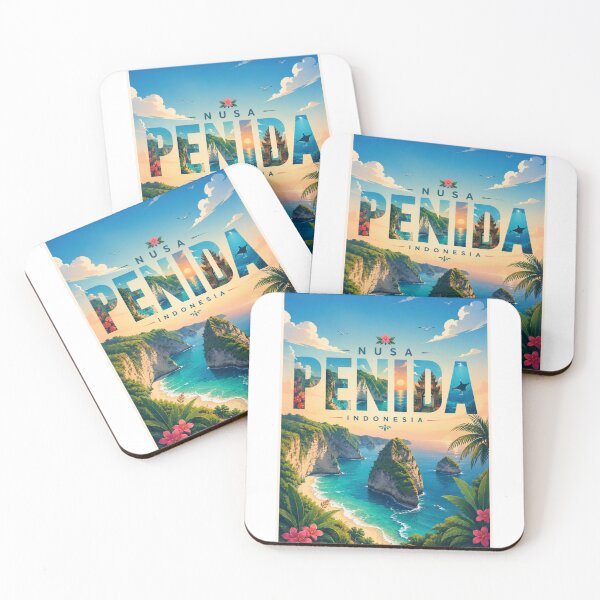 Item preview, Nusa Penida Coastal Cliffs and Kelingking Beach Indonesia designed and sold by StampMyPassport.