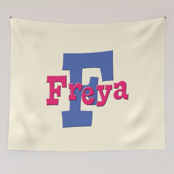 Item preview, F is for Freya, Girl's/Woman's Name and Initial  designed and sold by CharlottePlaceArt.