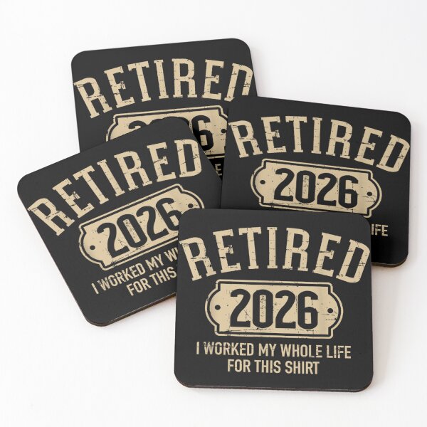 Item preview, Retired 2026 I Worked My Whole Life For This Shirt Vintage designed and sold by TrevorCantela.